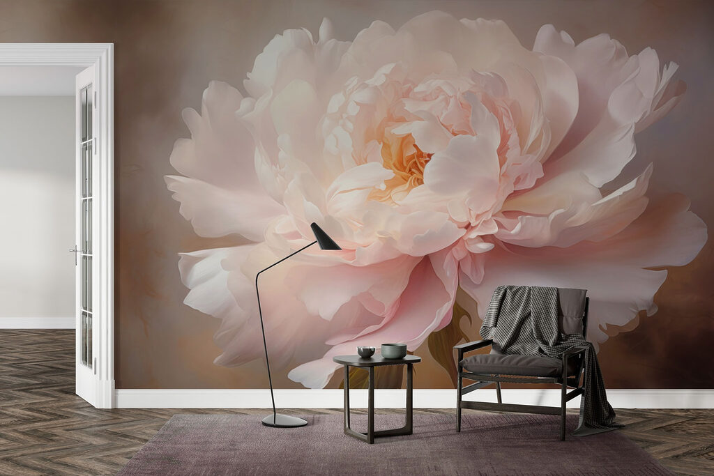 Flor rosa luminosa — interior 2