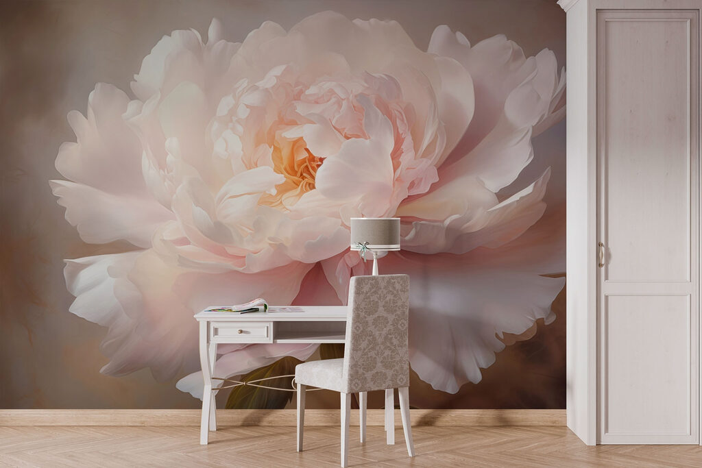 Flor rosa luminosa — interior 3