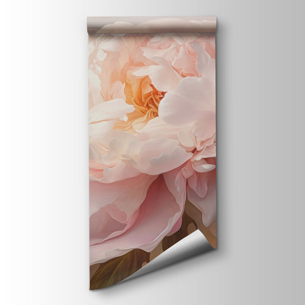 Flor rosa luminosa — vista del producto
