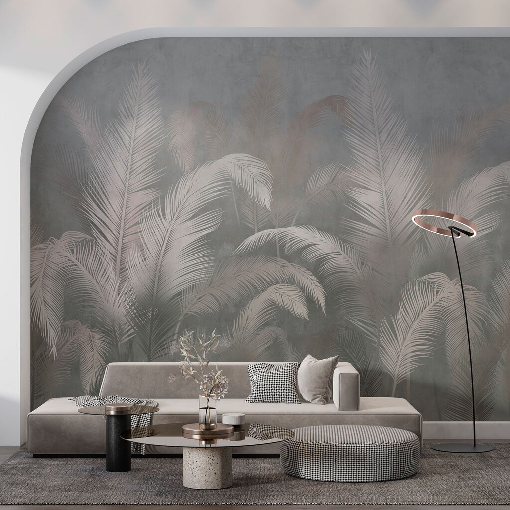 Palmeras en la niebla — interior 1