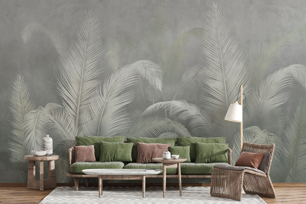 Palmeras en la niebla — interior 1