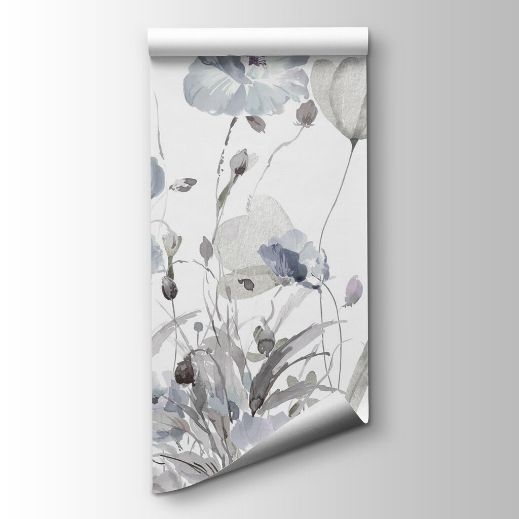 Flores en acuarela suelta — vista del producto