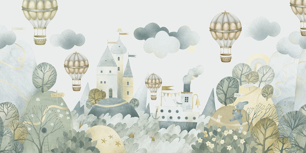 Castillo de cuento — diseño completo