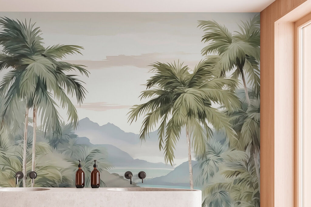 Valle entre palmeras — interior 2