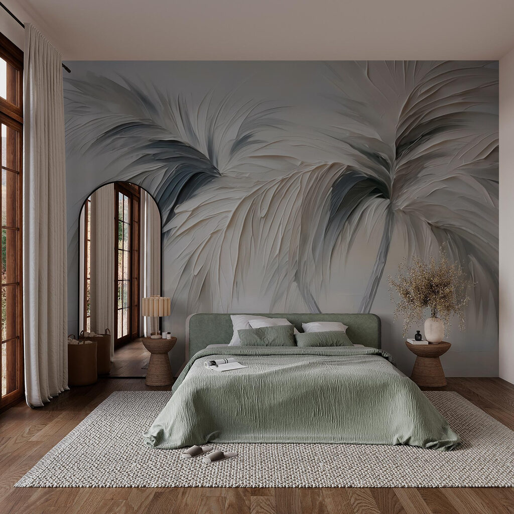 Dos palmeras en relieve — interior 1