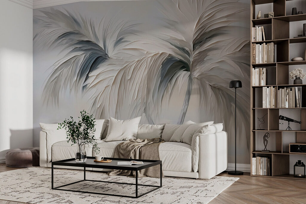 Dos palmeras en relieve — interior 2