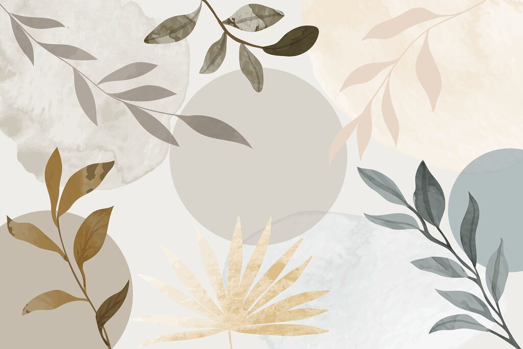 Ramas y colores suaves — diseño completo
