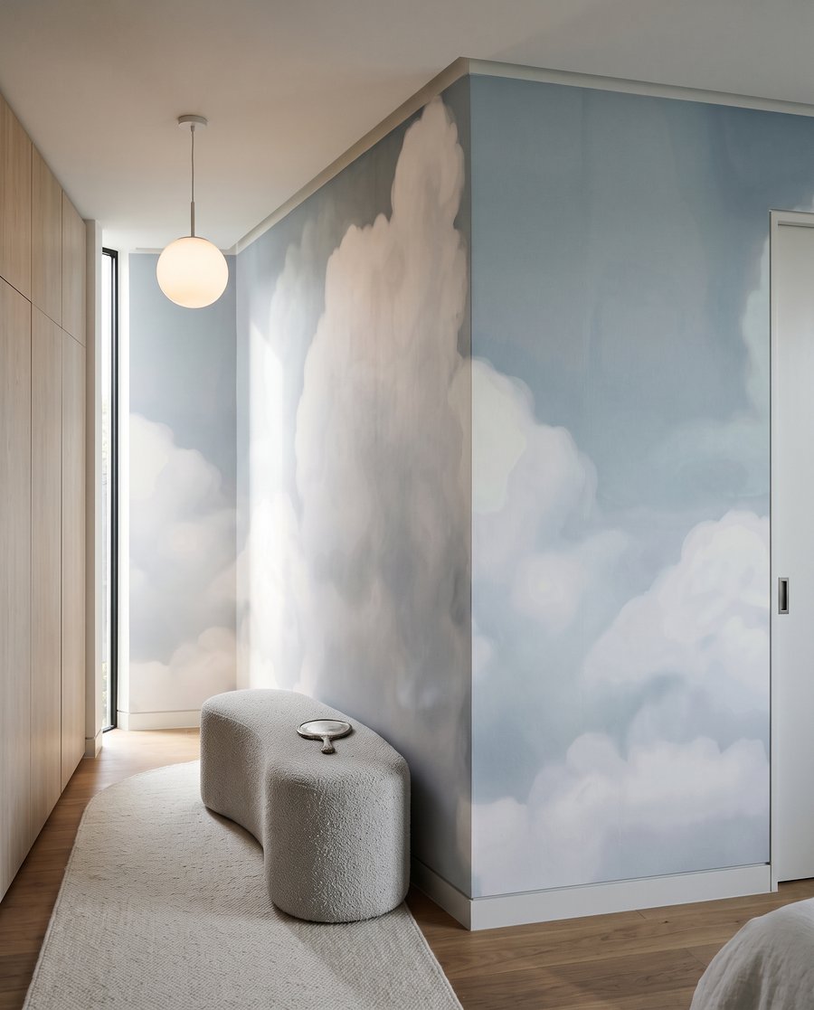 Nubes blancas suaves — interior 1