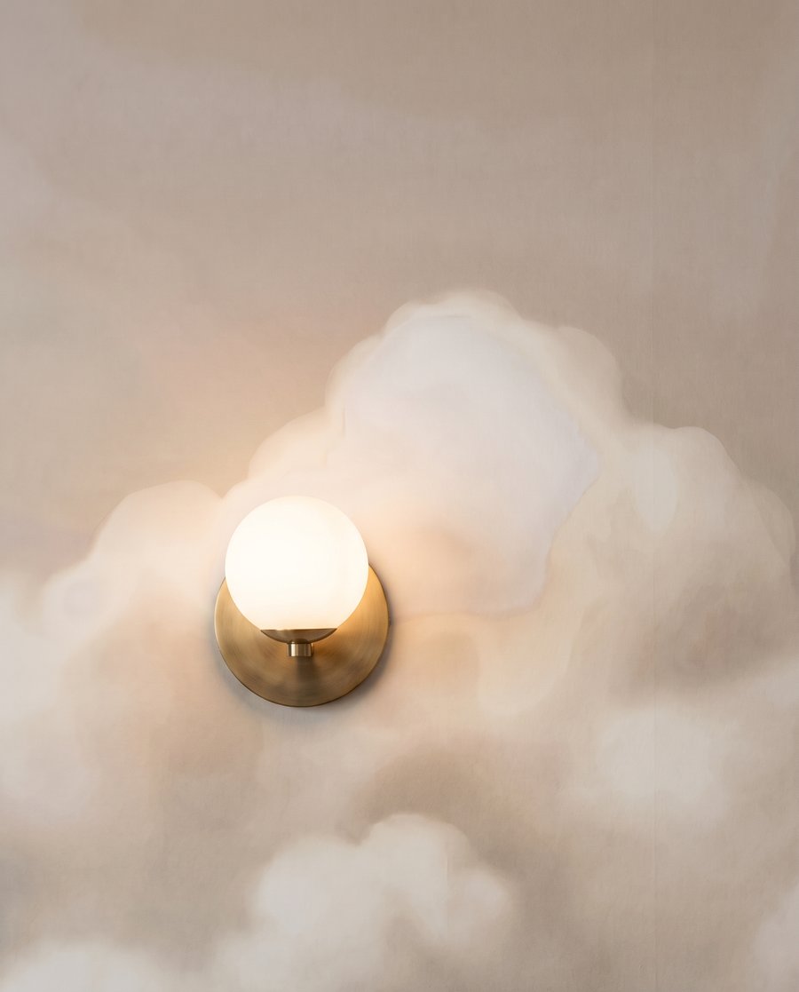 Nubes blancas suaves — detalle