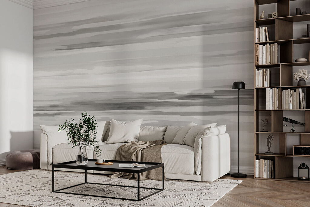 Trazos grises sobre blanco — interior 2