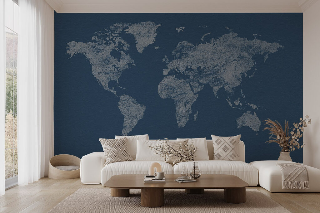 Mapa dorado y envejecido — interior 3