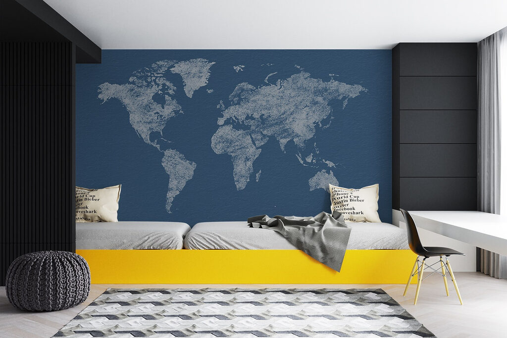 Mapa dorado y envejecido — interior 4
