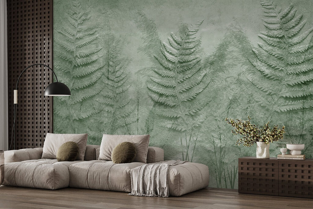Helechos en relieve — interior 3