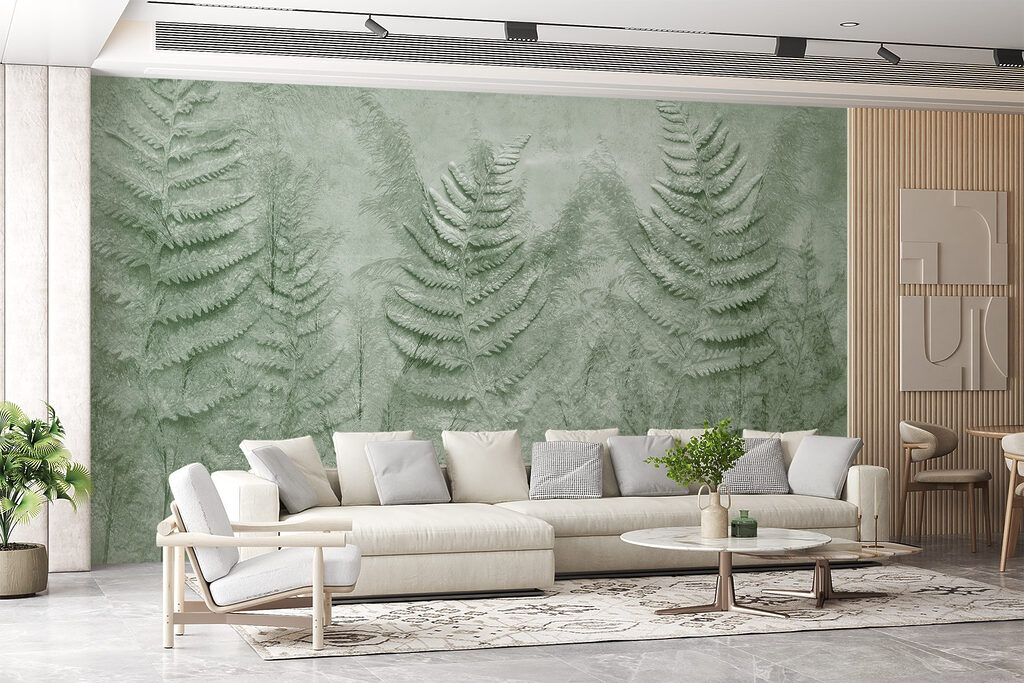 Helechos en relieve — interior 4