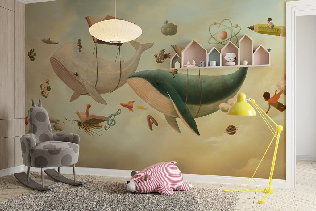 Ballenas entre libros voladores — interior 3
