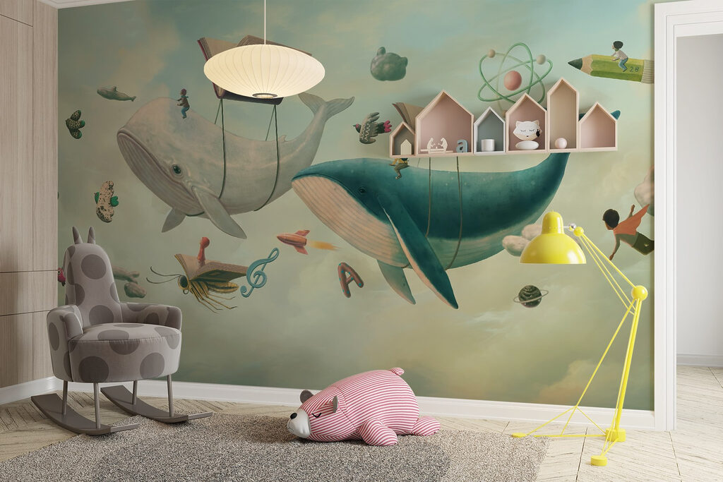 Ballenas entre libros voladores — interior 3