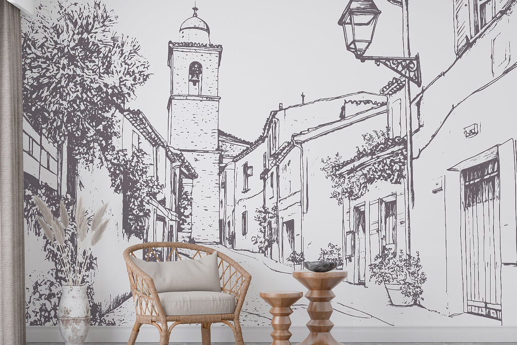 Calle de pueblo — interior 2