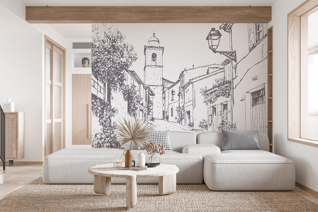 Calle de pueblo — interior 3