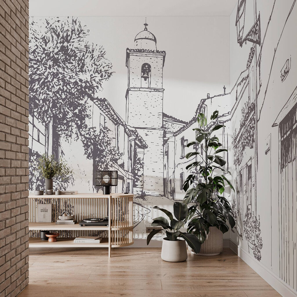 Calle de pueblo — interior 4