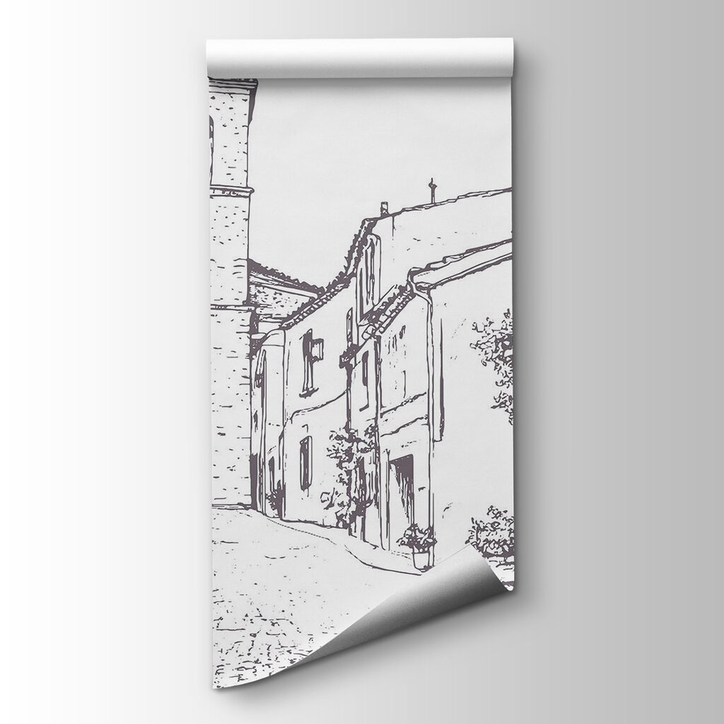 Calle de pueblo — vista del producto