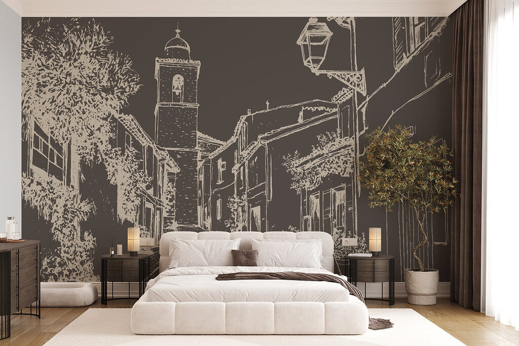 Calle de pueblo — interior 1