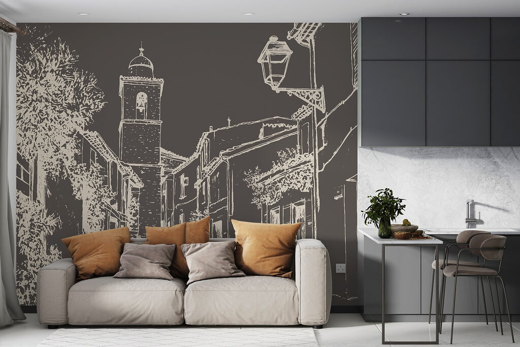 Calle de pueblo — interior 4