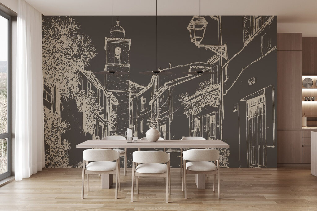 Calle de pueblo — interior 5