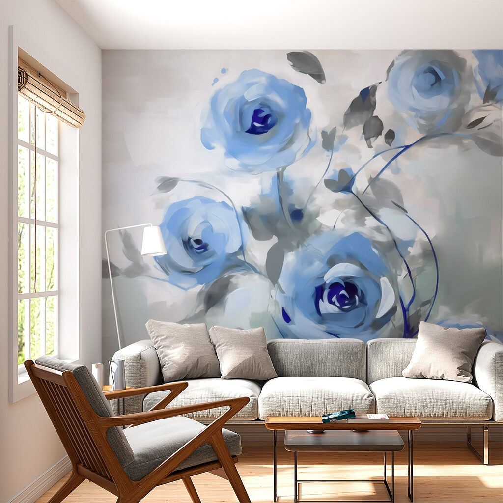 Rosas azules — interior 1