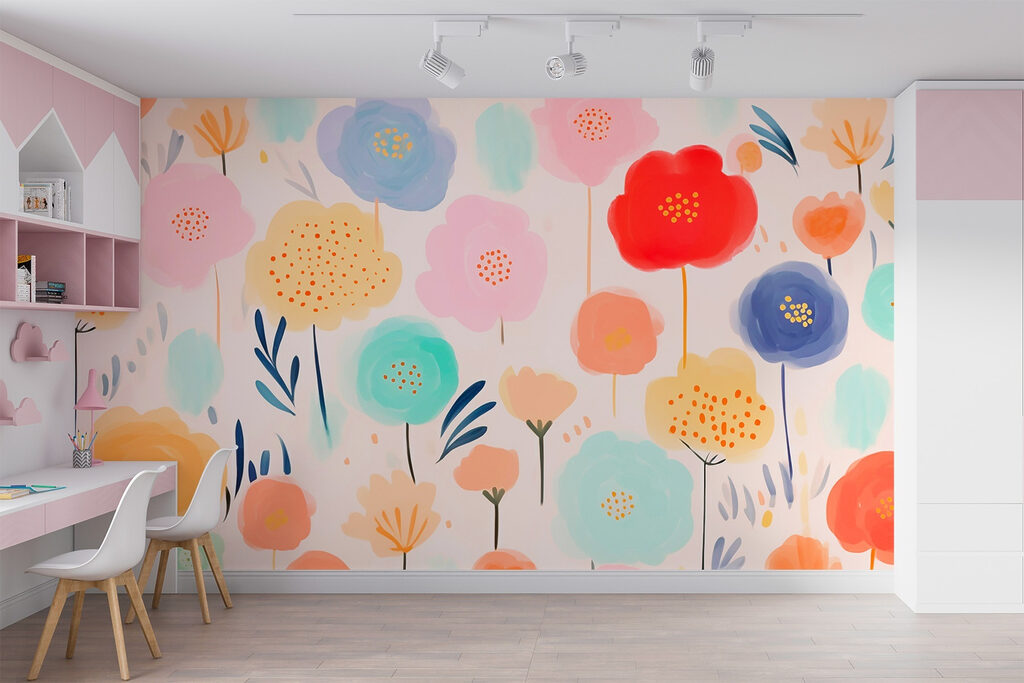 Flores de colores alegres — interior 3