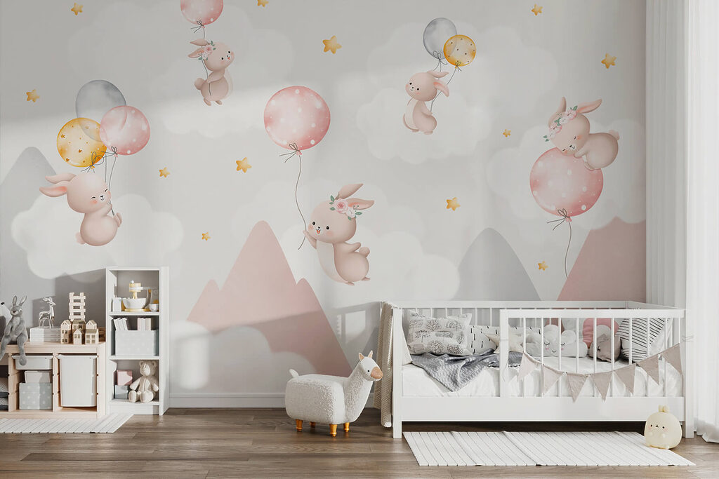 Conejitos con globos — interior 3
