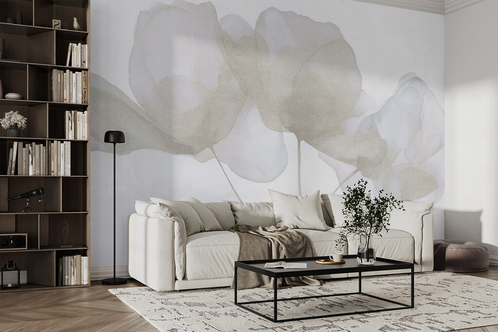 Hojas sobre tallos finos — interior 3