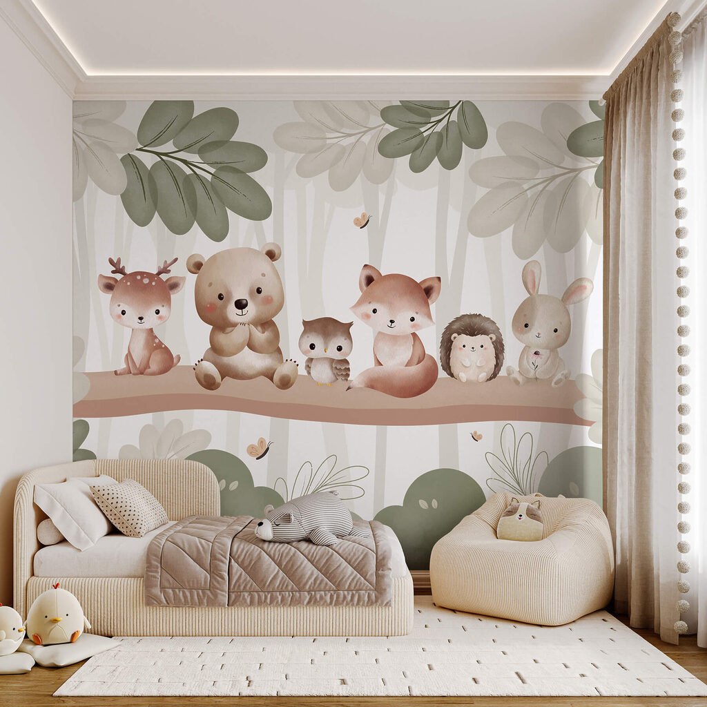 Amigos sobre la rama — interior 1