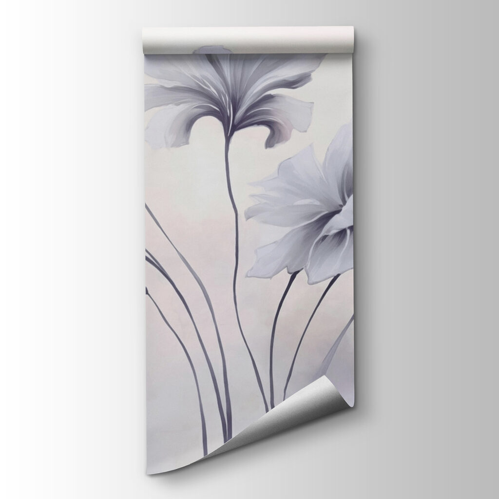 Flores lilas en tallos — vista del producto
