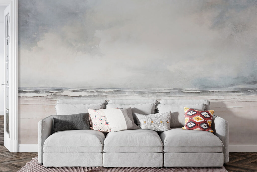 Mar bajo cielo gris — interior 2