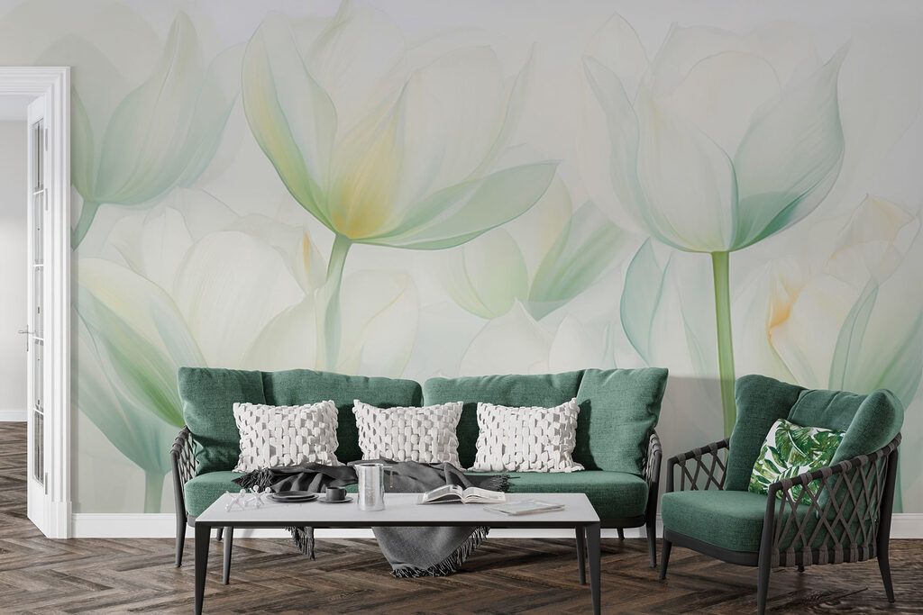 Tulipanes en tonos claros — interior 3