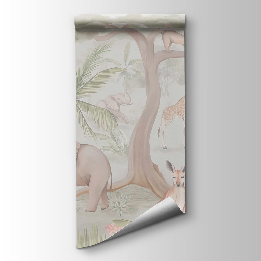 Animales alrededor del árbol — vista del producto