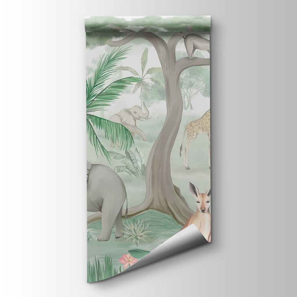 Animales alrededor del árbol — vista del producto