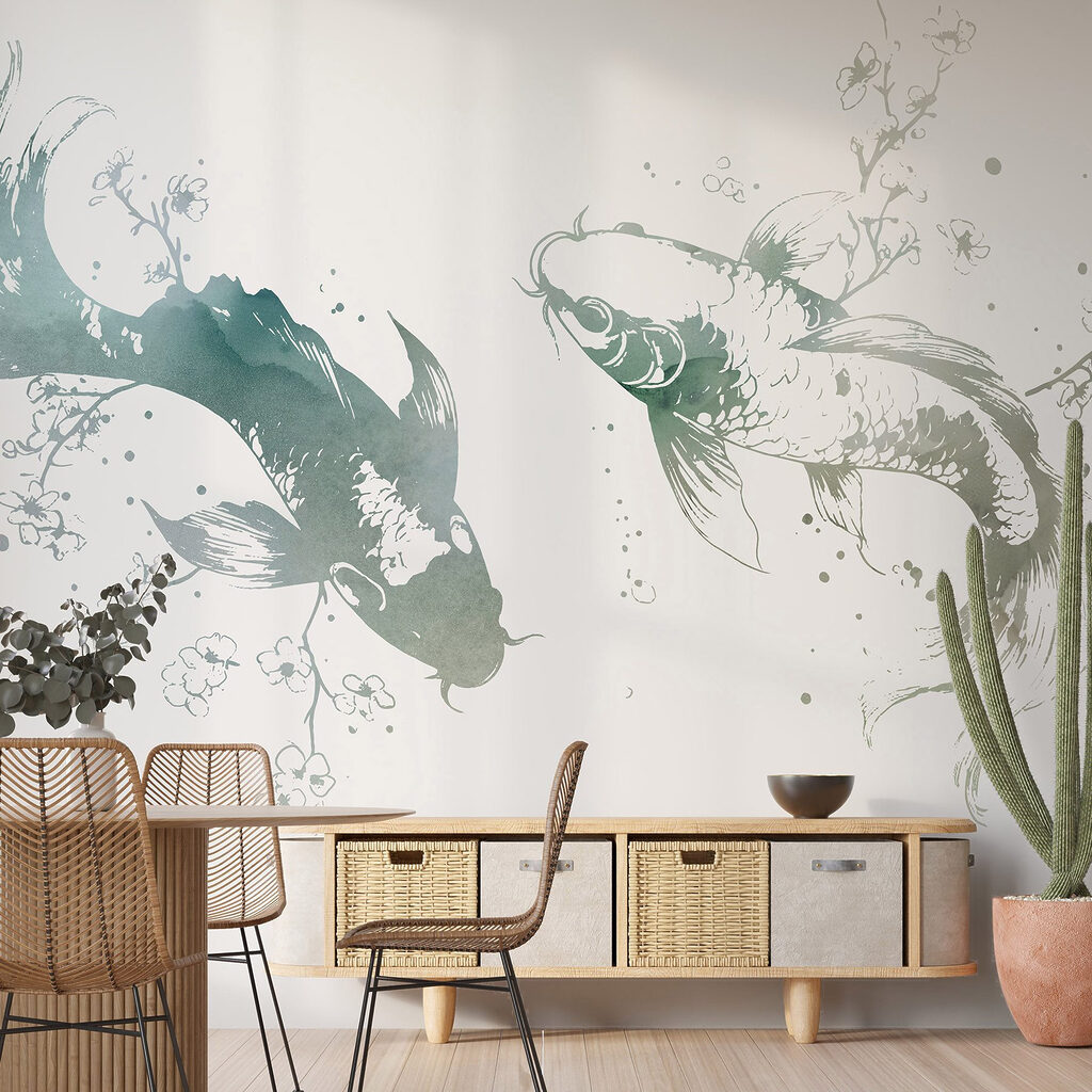 Dos peces con salpicaduras — interior 2