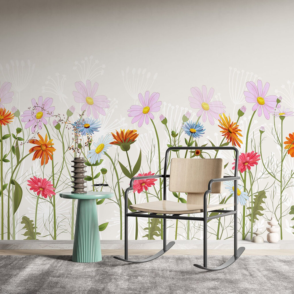 Flores silvestres de colores — interior 1