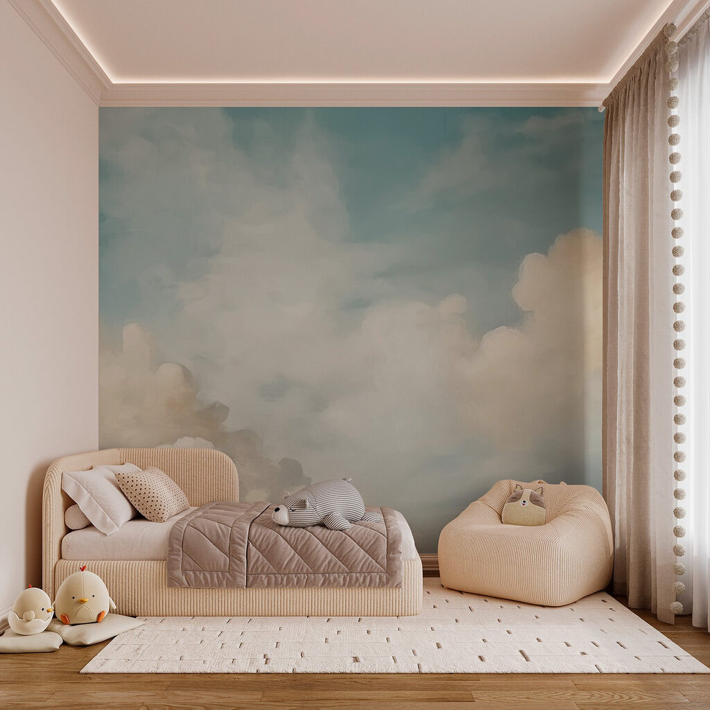 Nubes suaves sobre turquesa — interior 3