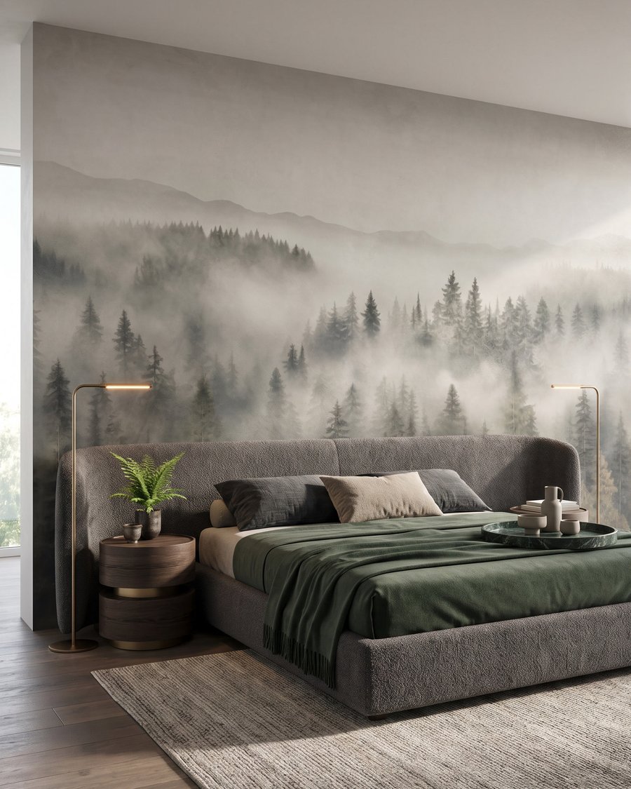 Niebla entre los pinos — interior 2