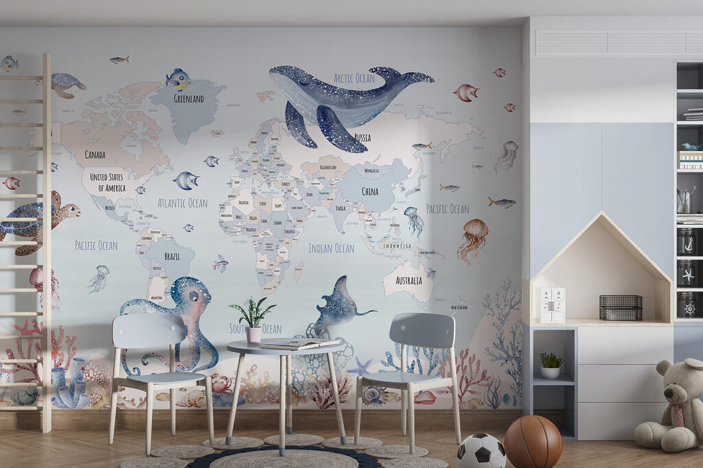 Mapa del mundo marino — interior 2