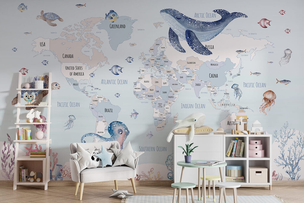 Mapa del mundo marino — interior 4