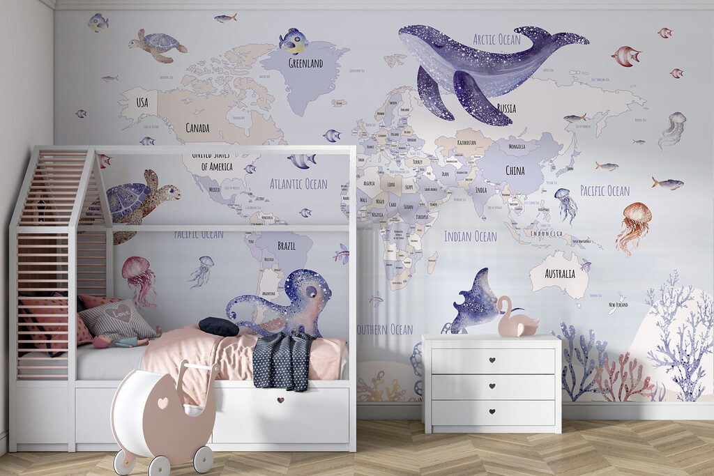 Mapa del mundo marino — interior 3