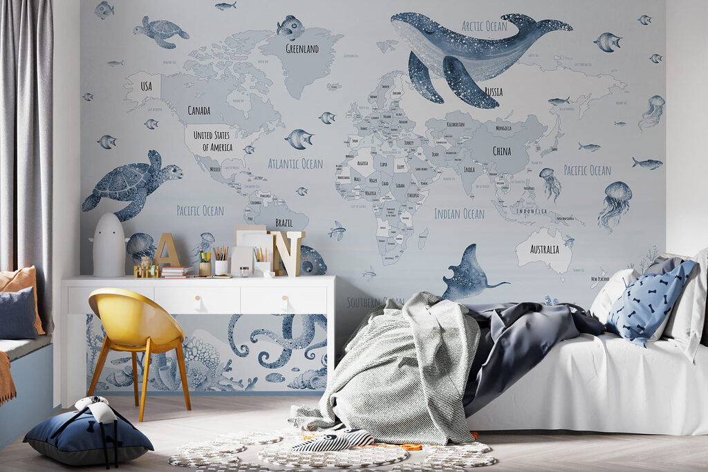 Mapa del mundo marino — interior 3