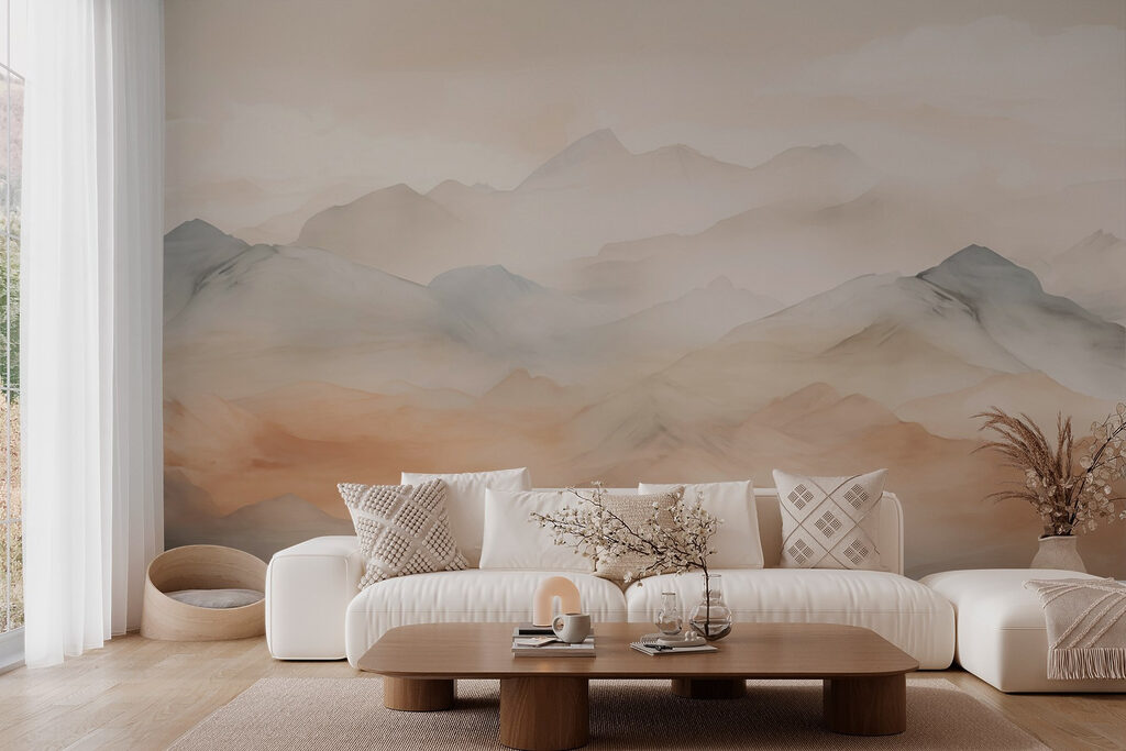 Montañas en tonos pastel — interior 3