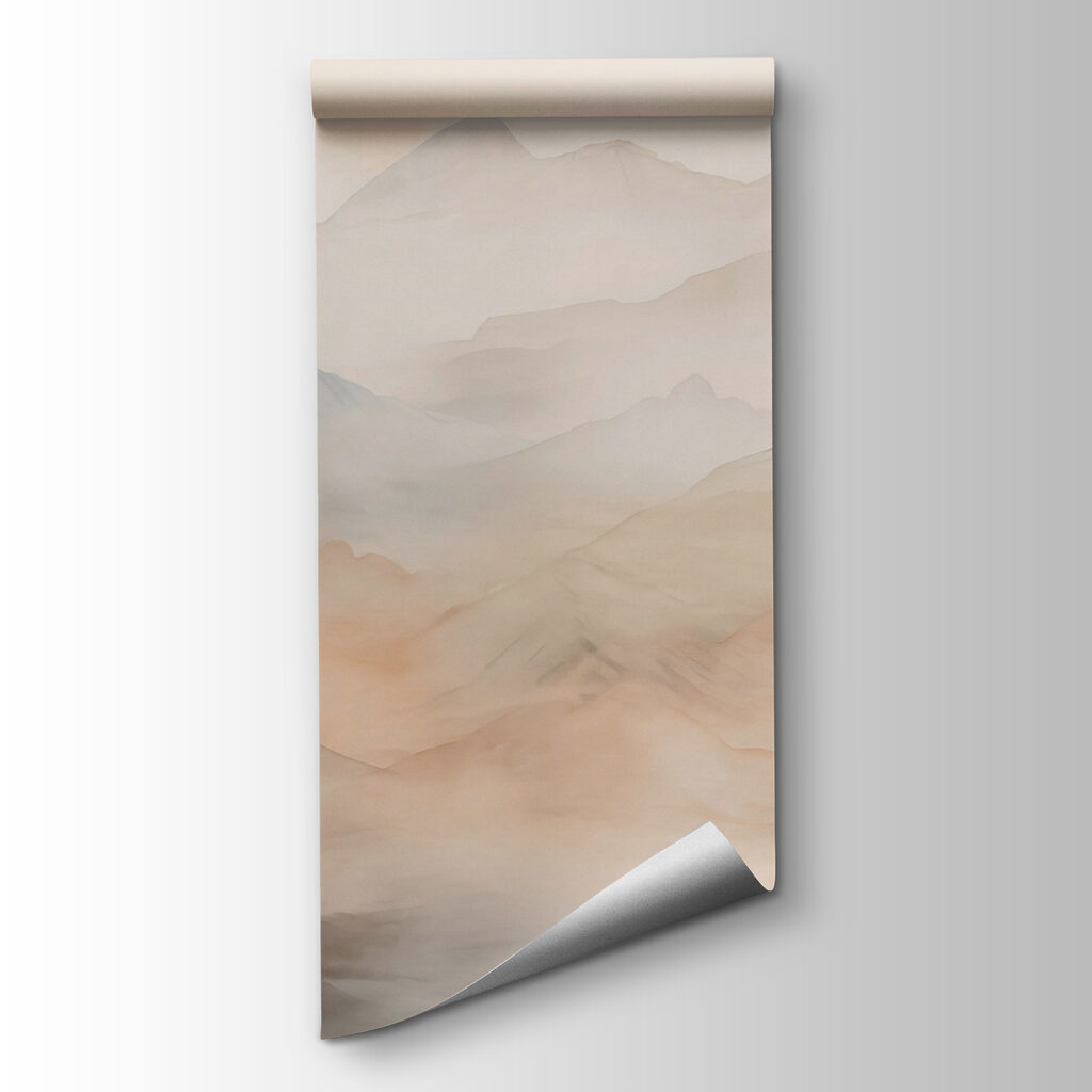 Montañas en tonos pastel — vista del producto