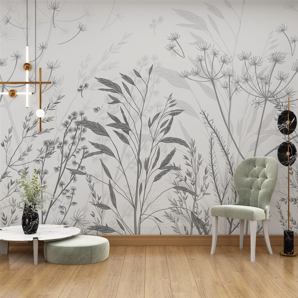 Plantas de campo dibujadas — interior 2