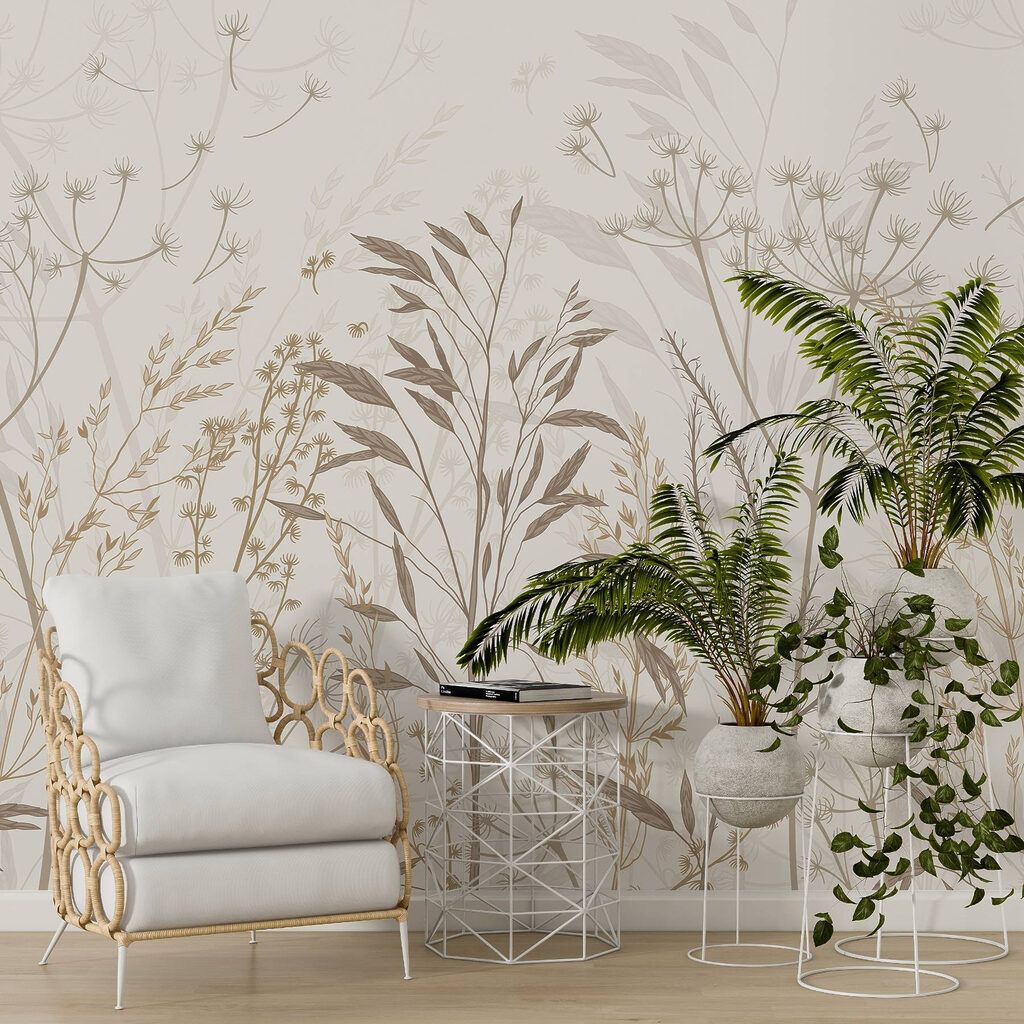 Plantas de campo dibujadas — interior 2