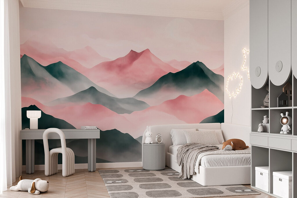 Montañas oscuras en capas — interior 4